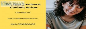 Freelance content writer