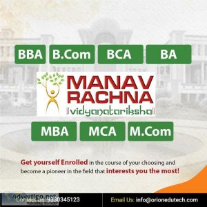 Get the best online education in india | manav rachna orionedute