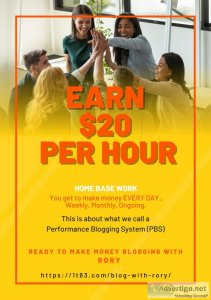 Earn $20 hourly after join this great business
