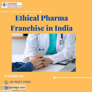 Ethical pharma franchise in india | axodin pharma