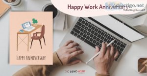 Work anniversary messages