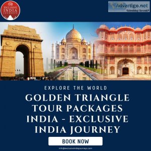 Golden triangle tour packages india - exclusive india journey