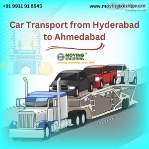 Car transportation from hyderabad to ahmedabad