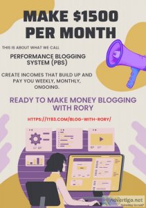 Make $1500 per month