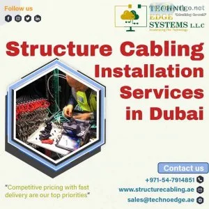 Upgrade your business with our customized structured cabling dub