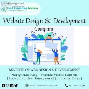 Web design company in india | lucid outsourcing solutions