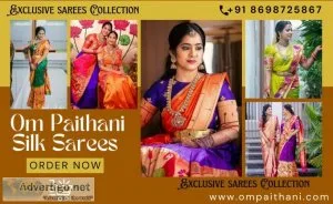 Are you looking online store for buy best paithani saree shop in