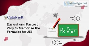 Tips to memorise formulas for jee preparation