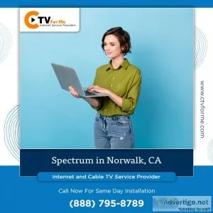 What does spectrum internet offer in norwalk?