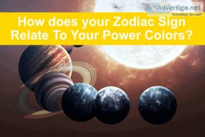 How does your zodiac sign relate to your power colors?