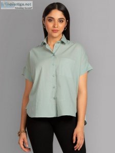Shop classy range of shirts for women online at beyoung