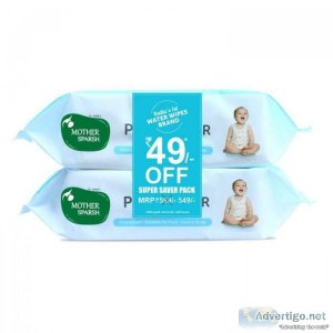 Mother sparsh 99% pure water baby wipes: