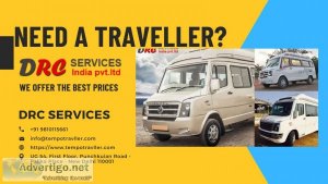 Hire tempo traveller on rent in delhi