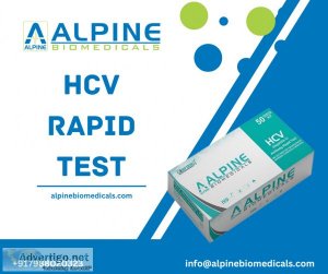 Hcv rapid test | alpine biomedicals