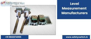 Level measurement manufacturers | safety switch