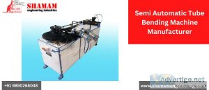 Semi automatic tube bending machine manufacturer | shamam engine