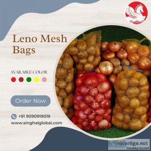 Leno mesh bags supplier in uae- singhal industries pvt ltd