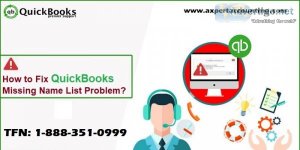 How to fix quickbooks error code missing name list problem?