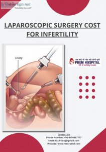 Laparoscopic surgery cost for infertility