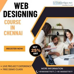 Web designing course in chennai