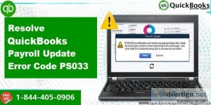 How to resolve quickbooks payroll error ps033?