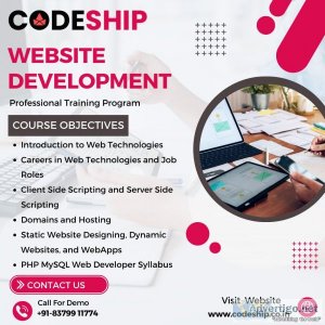 Web development training institutes with certification in Pune