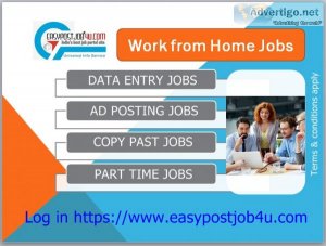 Part time online data entry job