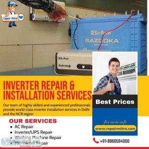 Looking for inverter installation services in delhi