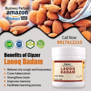 Laooq badam is used in cough, asthma, and other diseases of the 