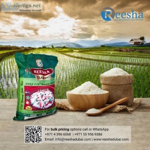 Affordable wholesale indian rice from reesha trading in uae