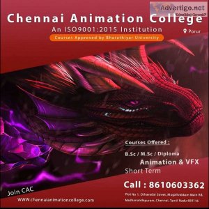Admission open ? bsc animation & vfx in chennai animation colleg