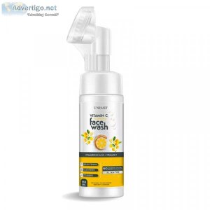 Shop vitamin c foaming face wash from unisaif organics