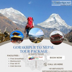 Gorakhpur to nepal tour package, nepal tour package from gorakhp