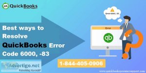 How to fix quickbooks error code 6000 83