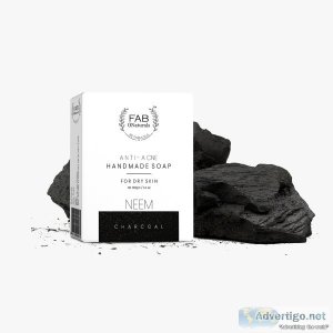 Say goodbye to your oily skin with charcoal soap