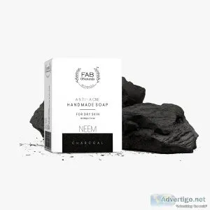 Say goodbye to your oily skin with charcoal soap