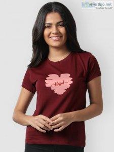 Beyoung: buy fashionable range of t shirts for women