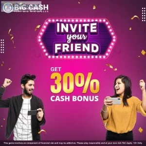 Big cash - play online games to earn money | card games, ludo, f