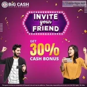 Big cash - play online games to earn money | card games, ludo, f