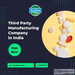 Third party manufacturing company in india | suave healthcare