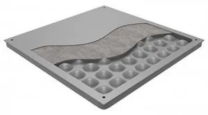 Unitile, raised access flooring