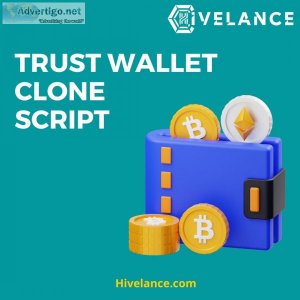 Get trust wallet clone solution at affordable pricing