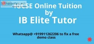 Igcse online tuition