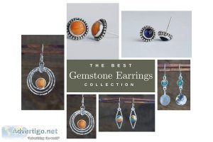 Sea glass earrings