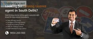Driving licence consultant in kalkaji