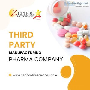 Third party manufacturing pharma company | zephon lifesciences