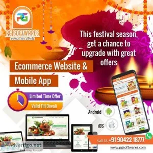 Ecommerce website development company coimbatore, india