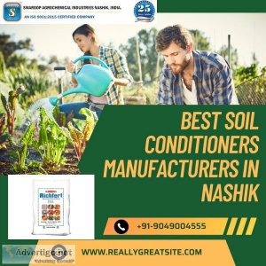Best soil conditioners manufacturers in nashik