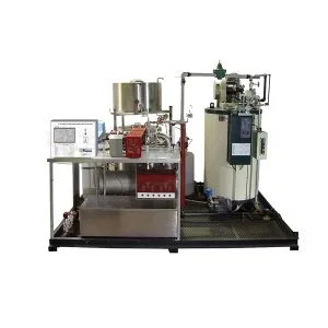 Steam turbine power plant setup