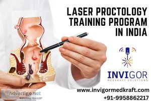 Invigor medkraft provides laser proctology training program in i
